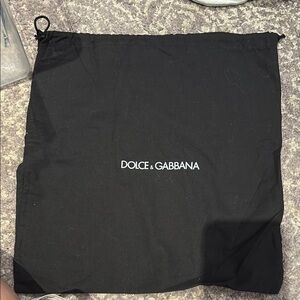 Dolce & Gabbana Black Dust Bag